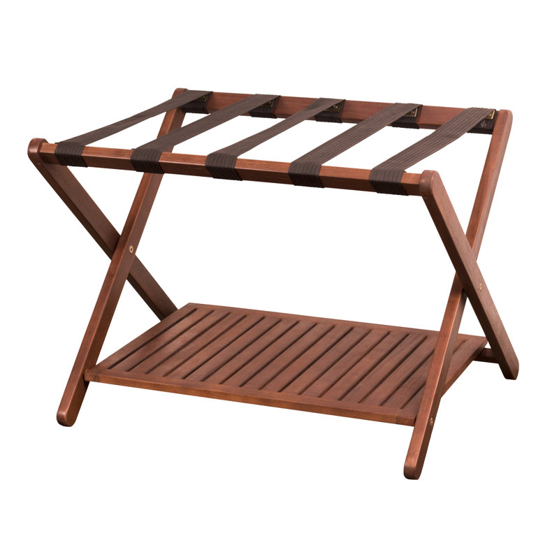 Northbeam Folding Wood Luggage Rack & Reviews Wayfair